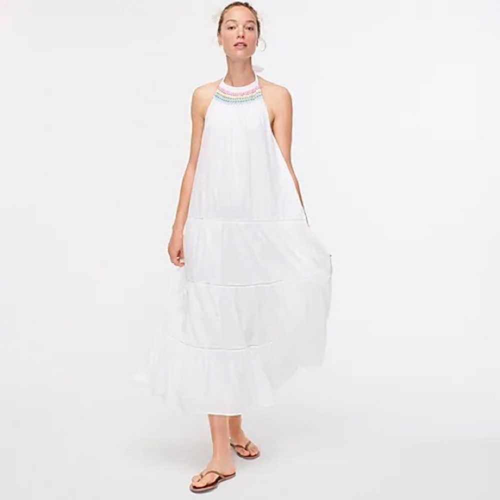 J Crew halter dress